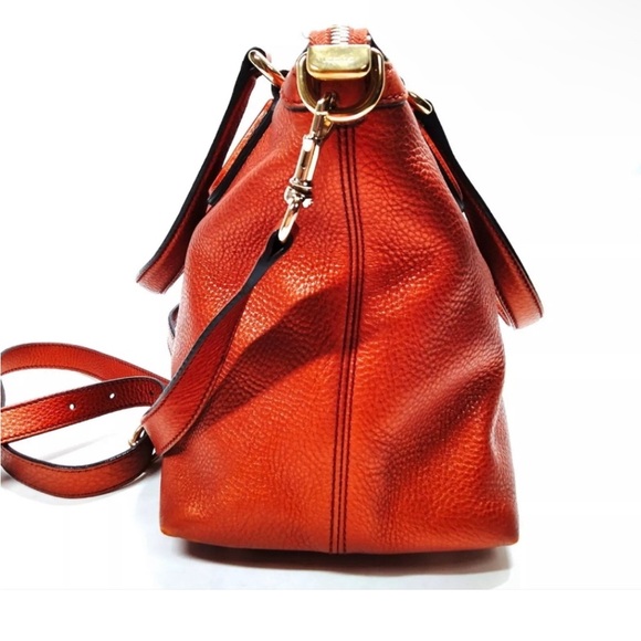 COPY - Gucci Metallic Calfskin Medium Soho Tote Bag~EUC~Posh Authentication!!! - Picture 3 of 9